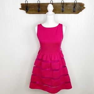 Chloe Vintage Fit and Flare Dress Tulle Underskirt Silk Lined